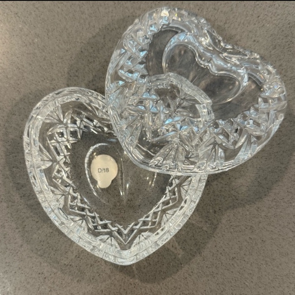 Waterford Crystal Heart Box